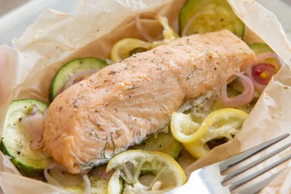 Salmon En Papillote