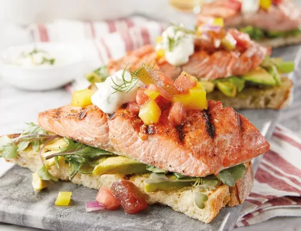 Salmon on Toast